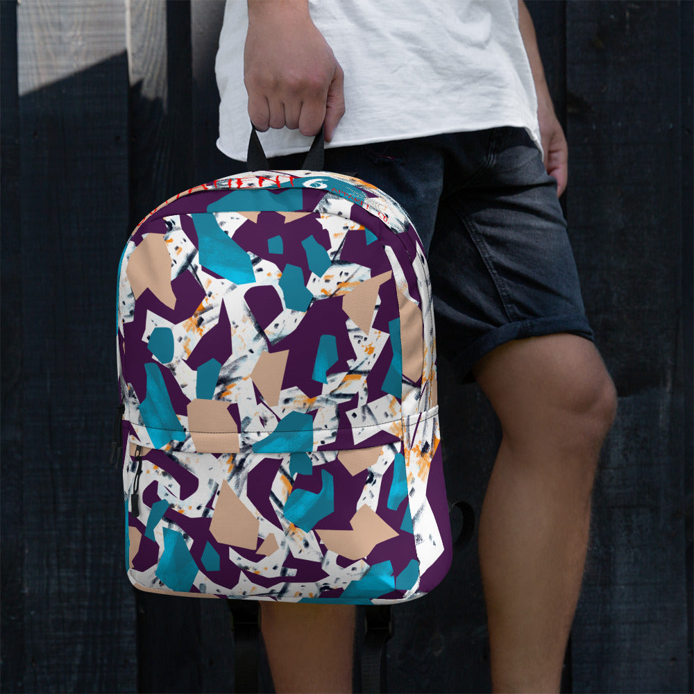 Abstract tiles Backpack