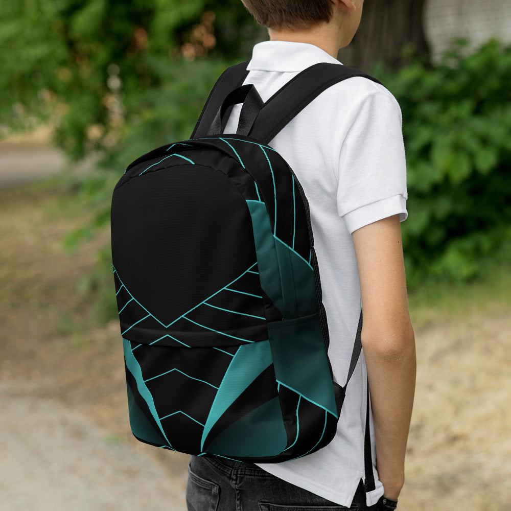 Blue Deco Backpack