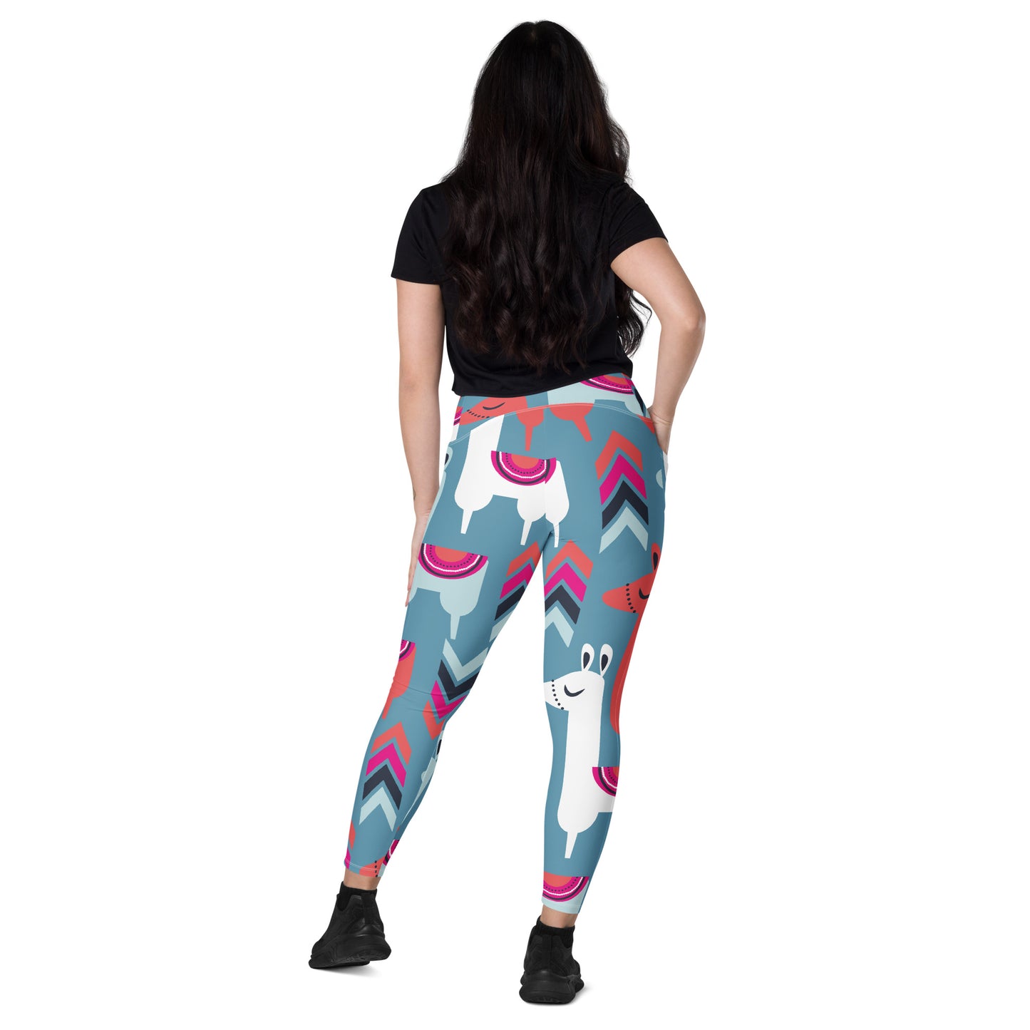 Lamas Crossover leggings with pockets