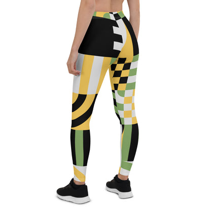 Retro Checker Leggings