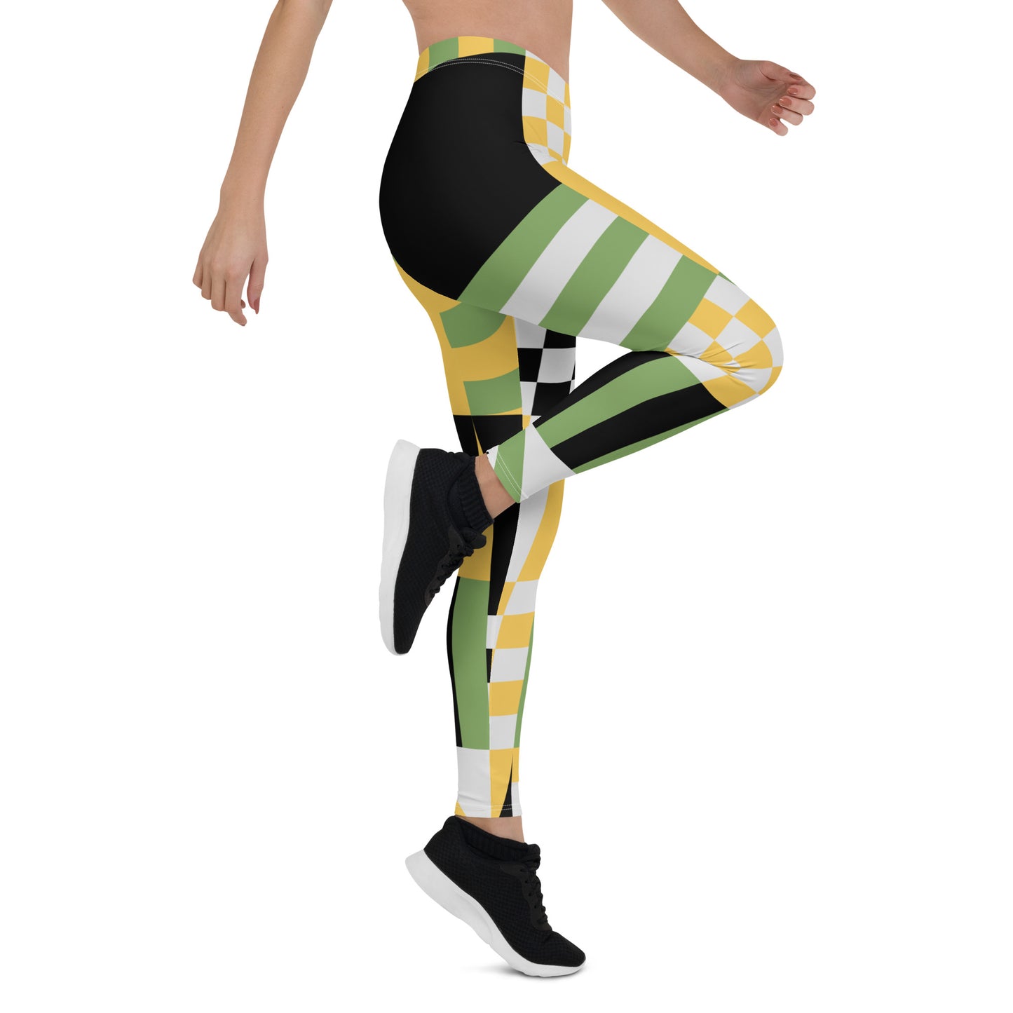 Retro Checker Leggings