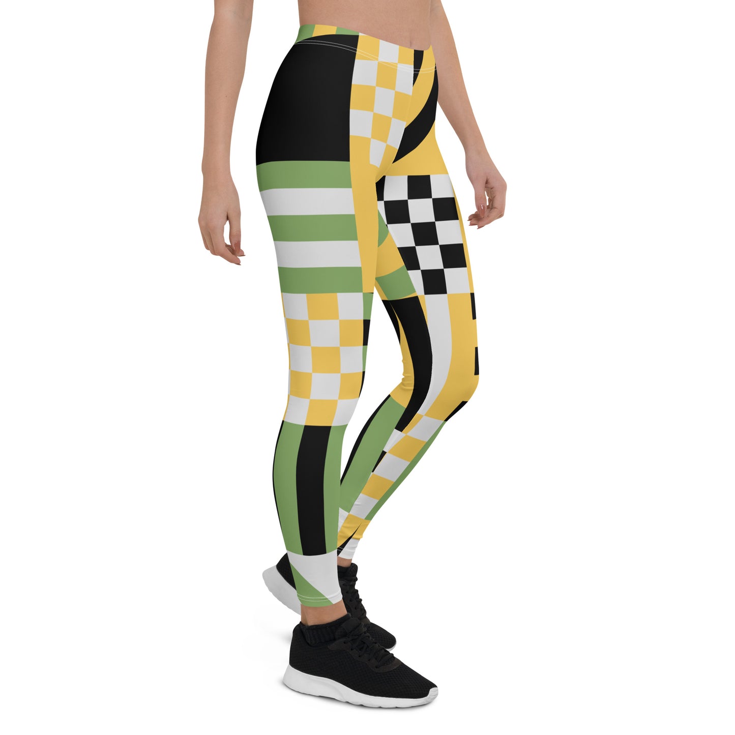 Retro Checker Leggings