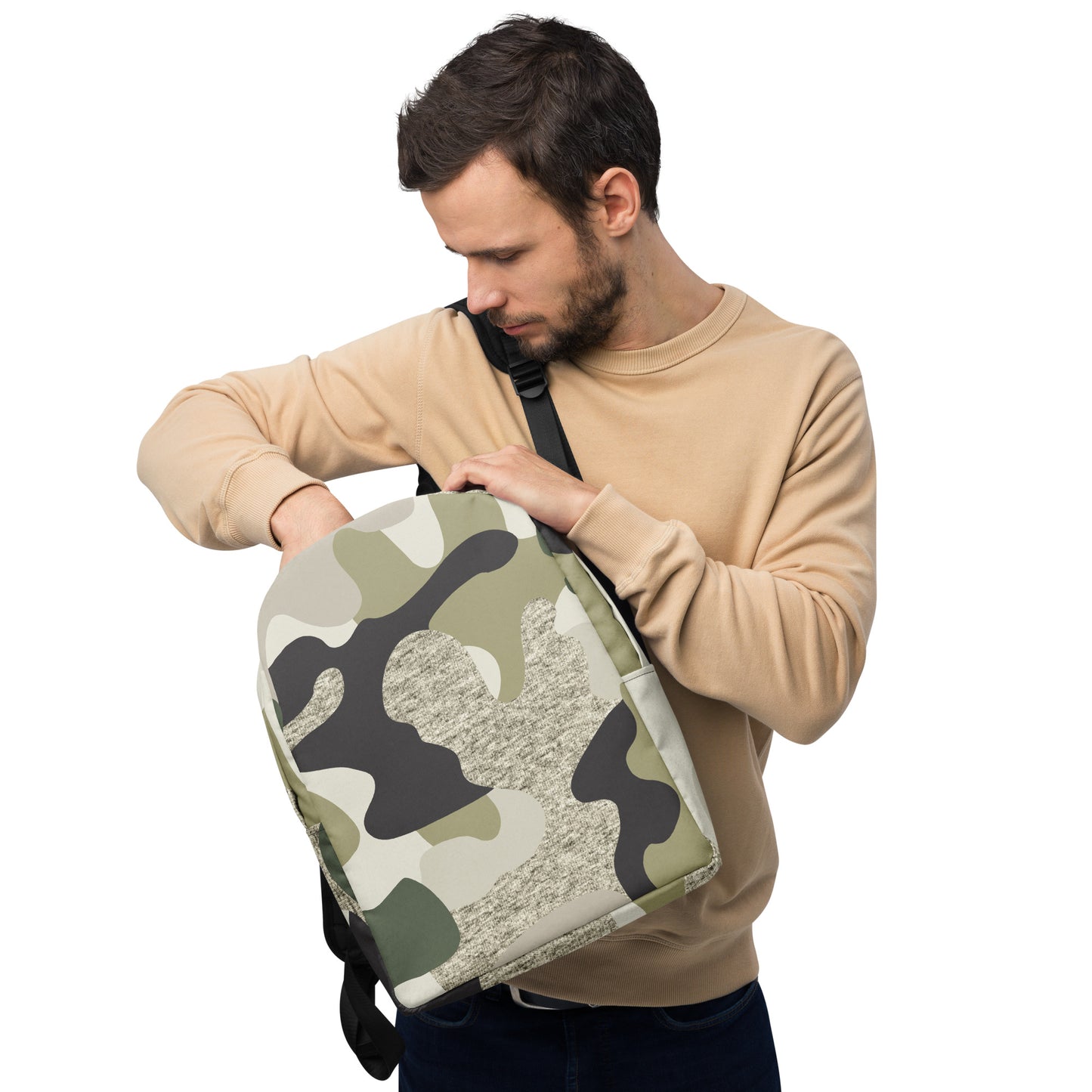 Camo Minimalist Backpack