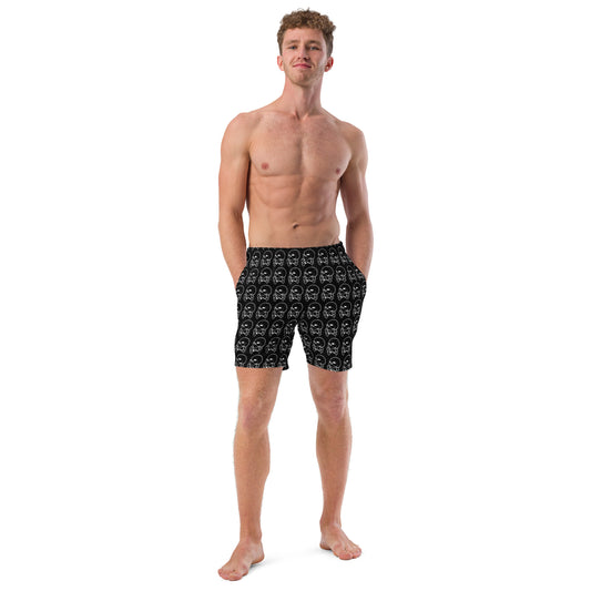 Men's Skull & Bones swim trunks