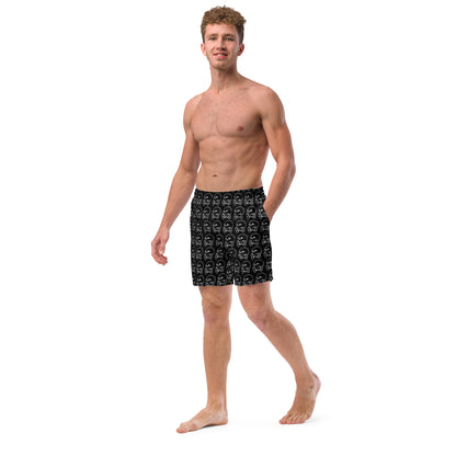 Men's Skull & Bones swim trunks