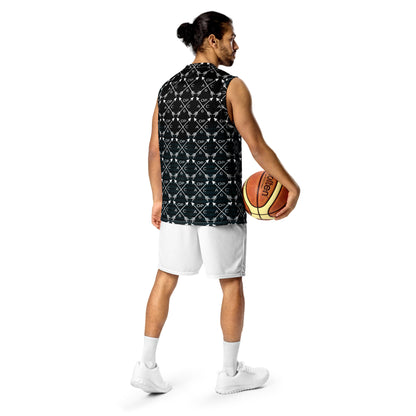 Alt Logo Recycled unisex basketball jersey