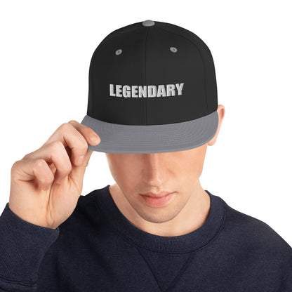 3D Puffed Legendary Snapback Hat