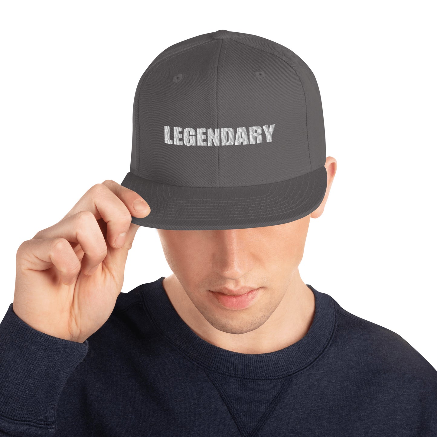 3D Puffed Legendary Snapback Hat