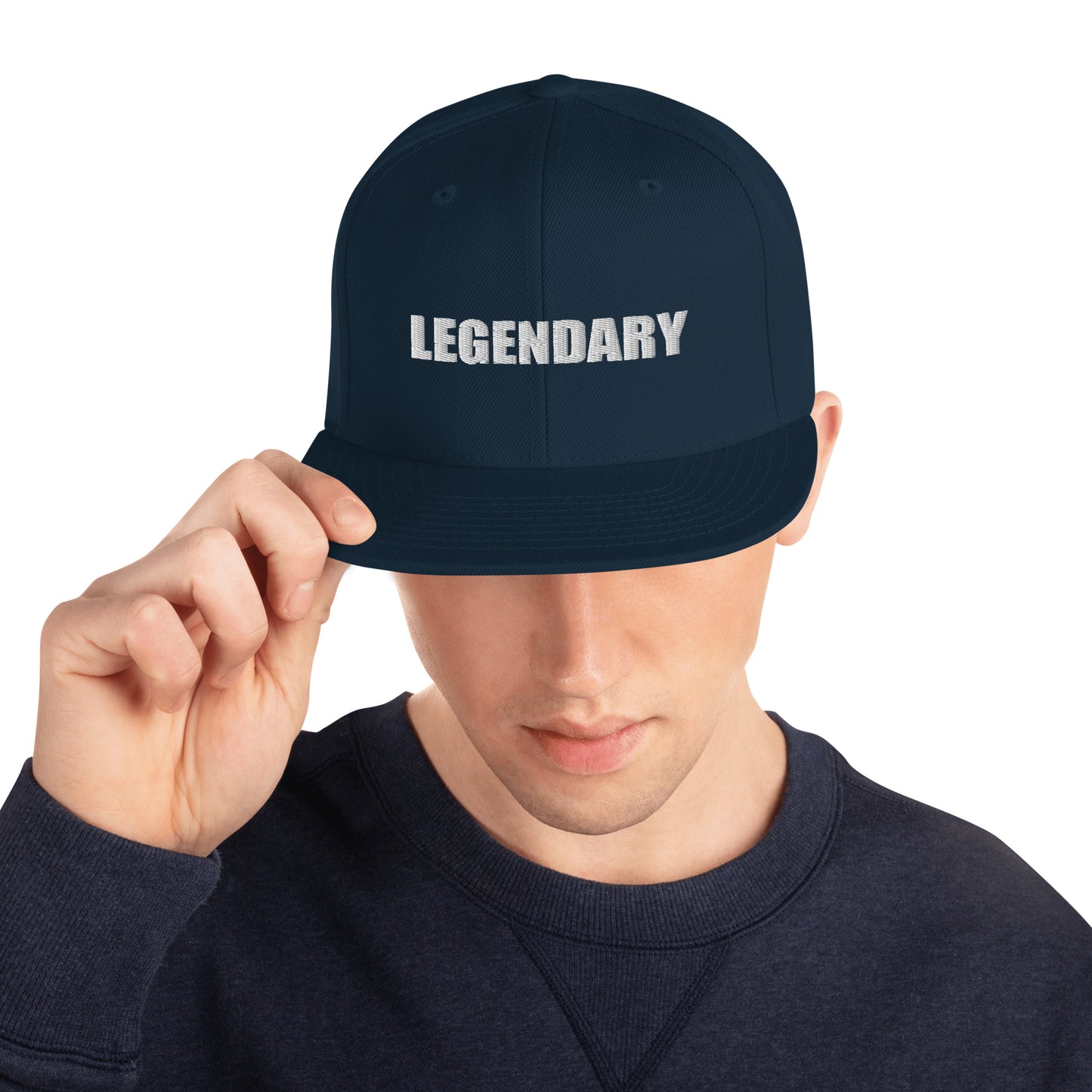 3D Puffed Legendary Snapback Hat