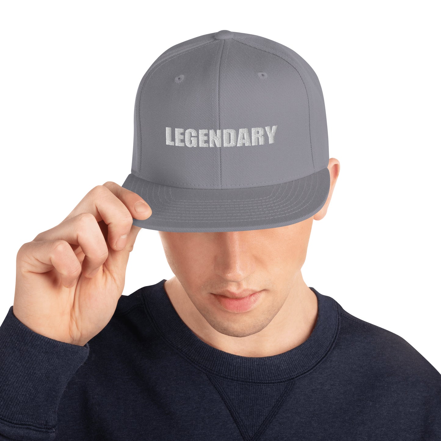 3D Puffed Legendary Snapback Hat