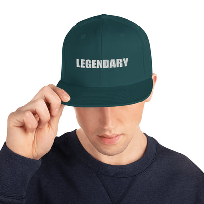 3D Puffed Legendary Snapback Hat