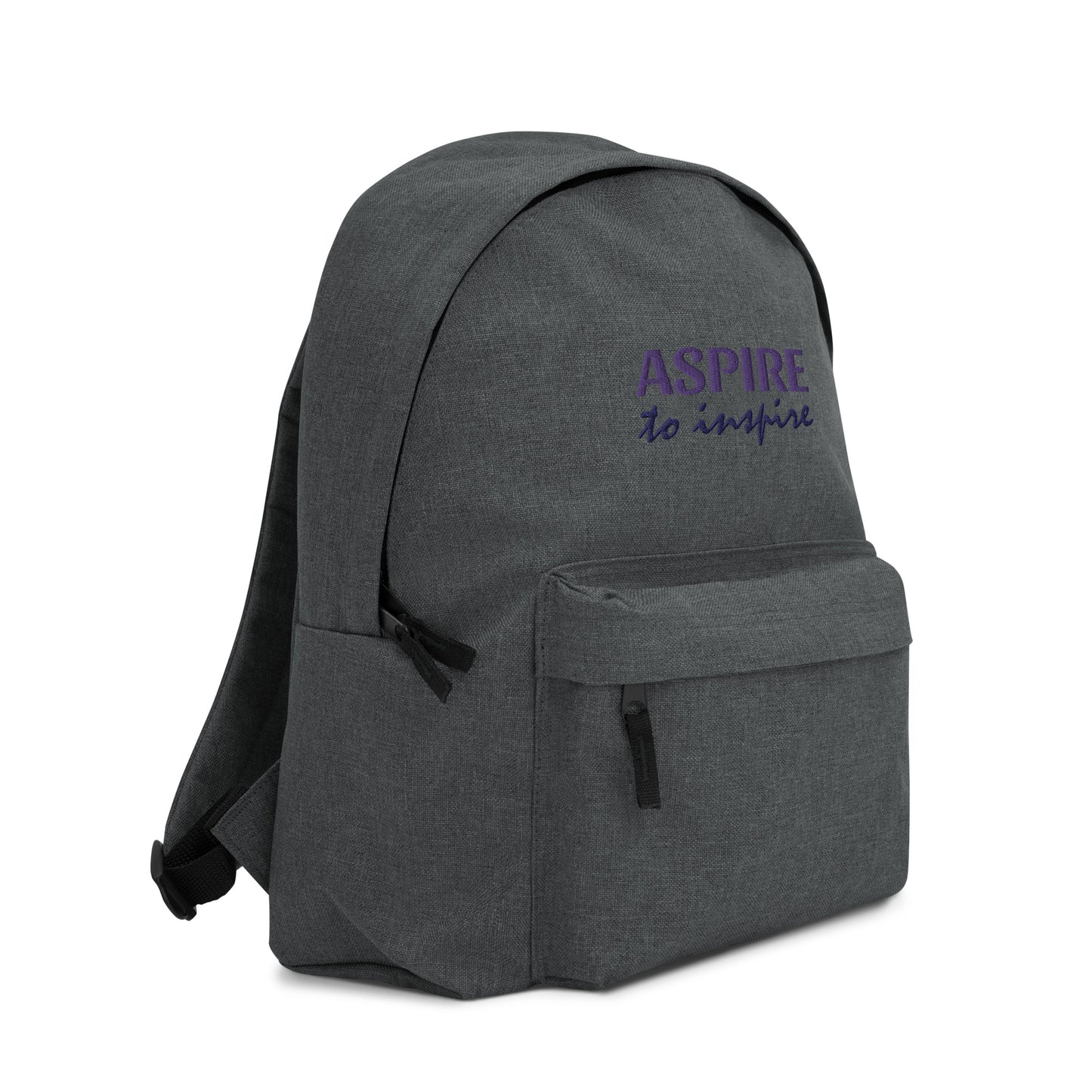 Aspire to Inspire Embroidered Backpack