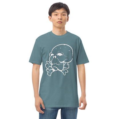 Men’s Skull & Bones premium heavyweight tee