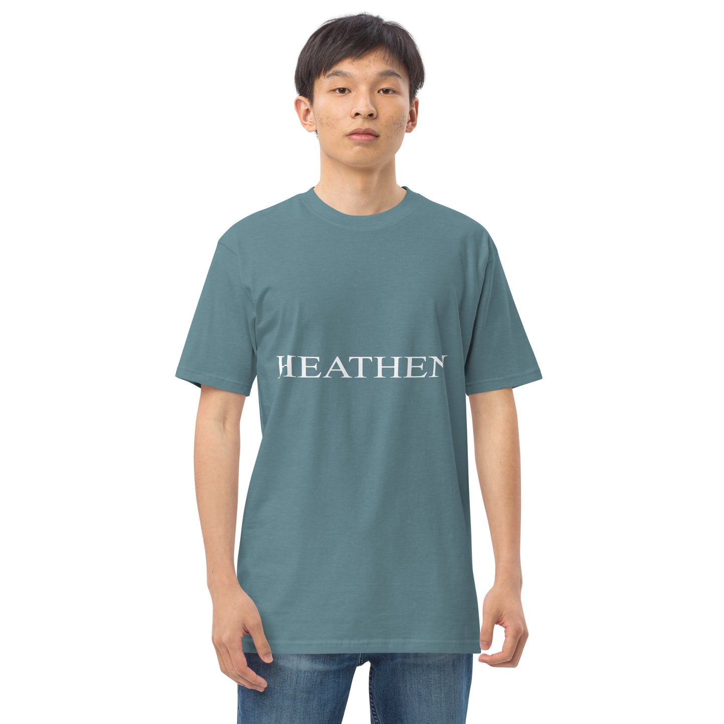 Heathen Men’s premium heavyweight tee