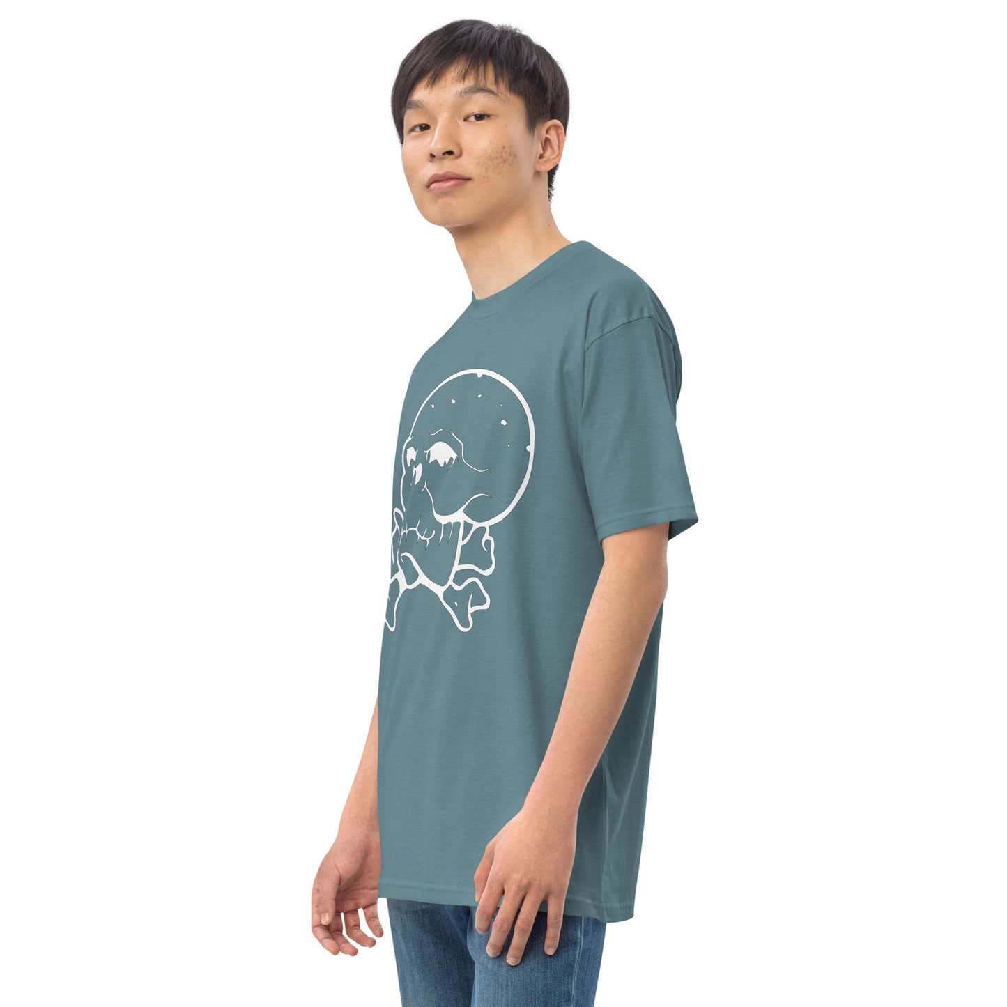 Men’s Skull & Bones premium heavyweight tee