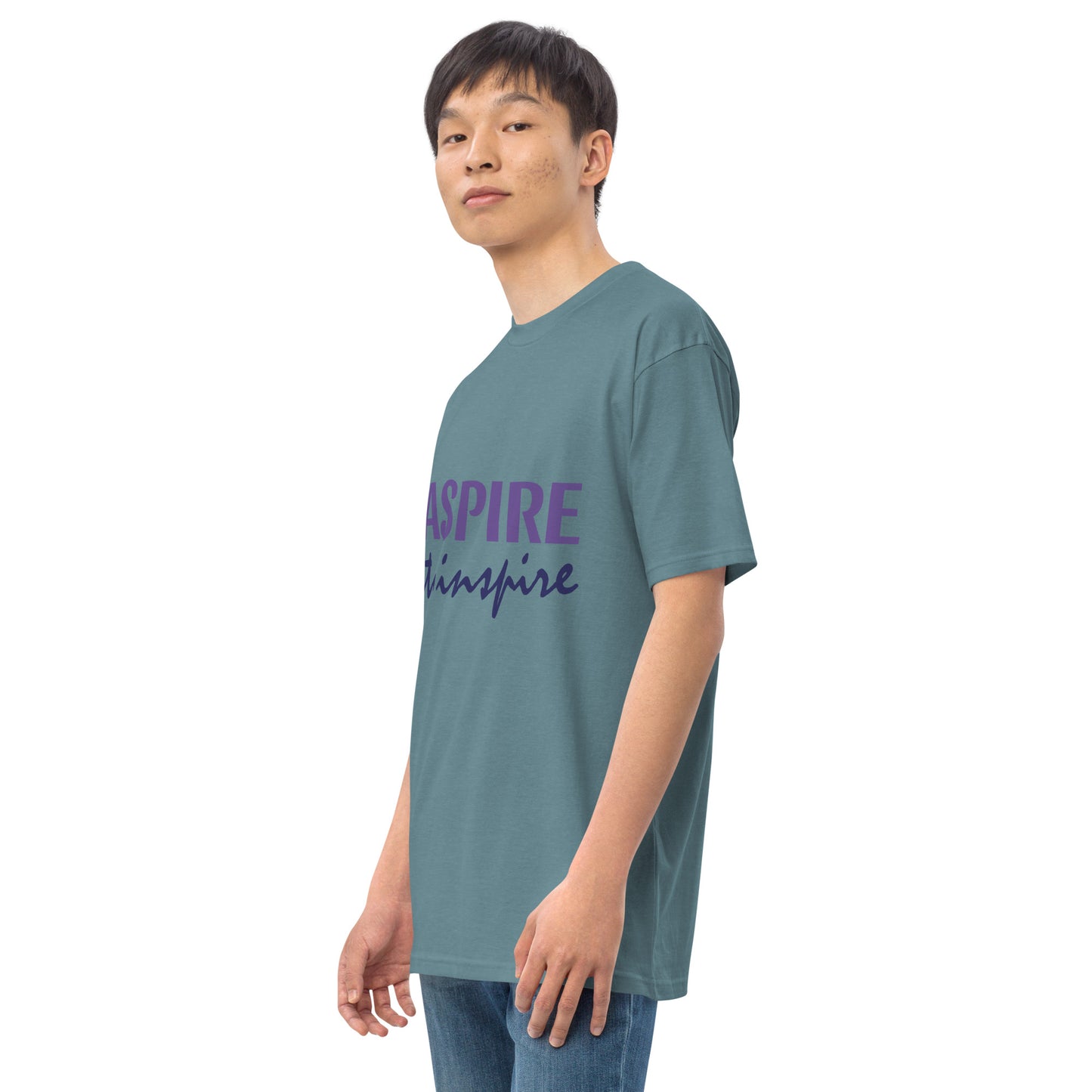 Inspire Men’s premium heavyweight tee