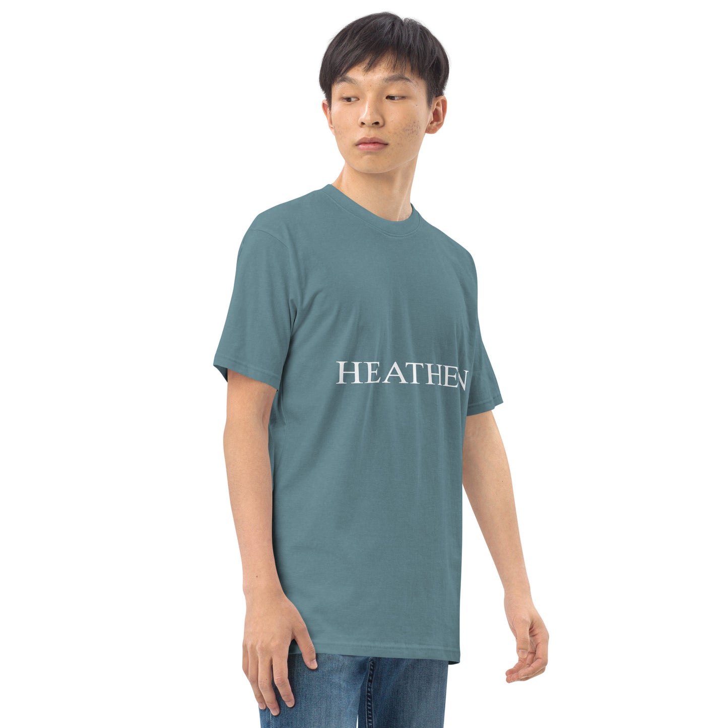 Heathen Men’s premium heavyweight tee