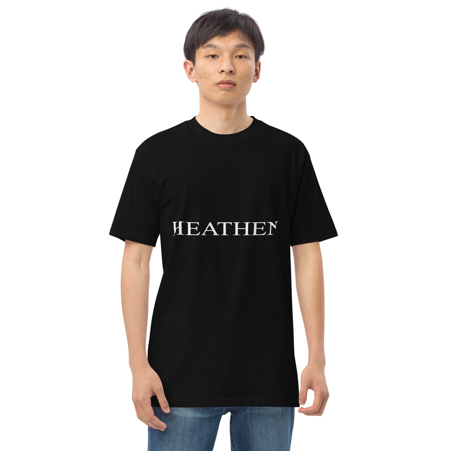 Heathen Men’s premium heavyweight tee