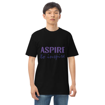 Inspire Men’s premium heavyweight tee