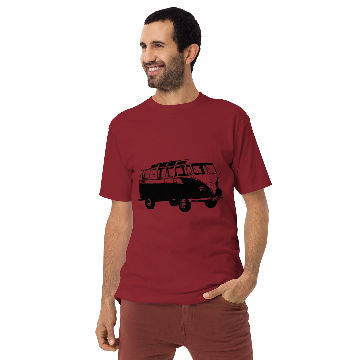 Men’s VW Bus premium heavyweight tee