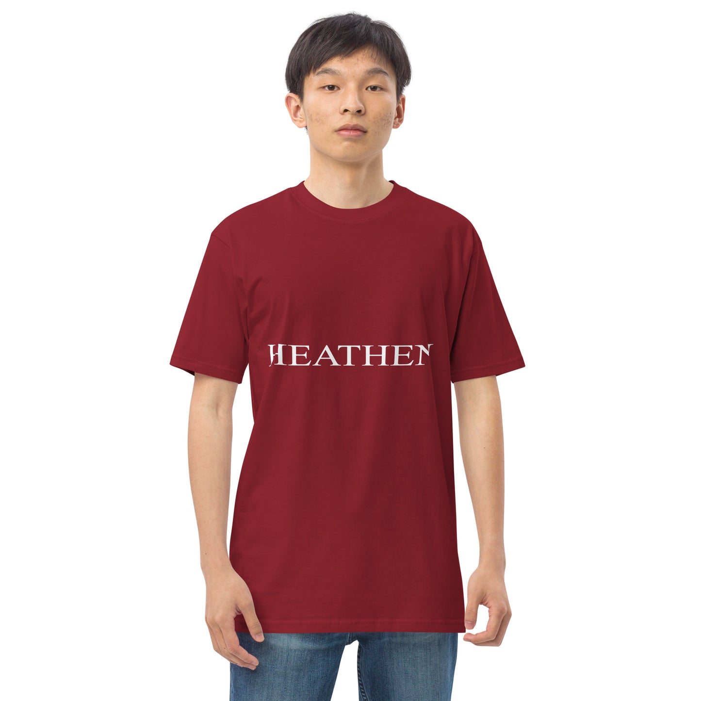 Heathen Men’s premium heavyweight tee