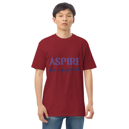 Inspire Men’s premium heavyweight tee