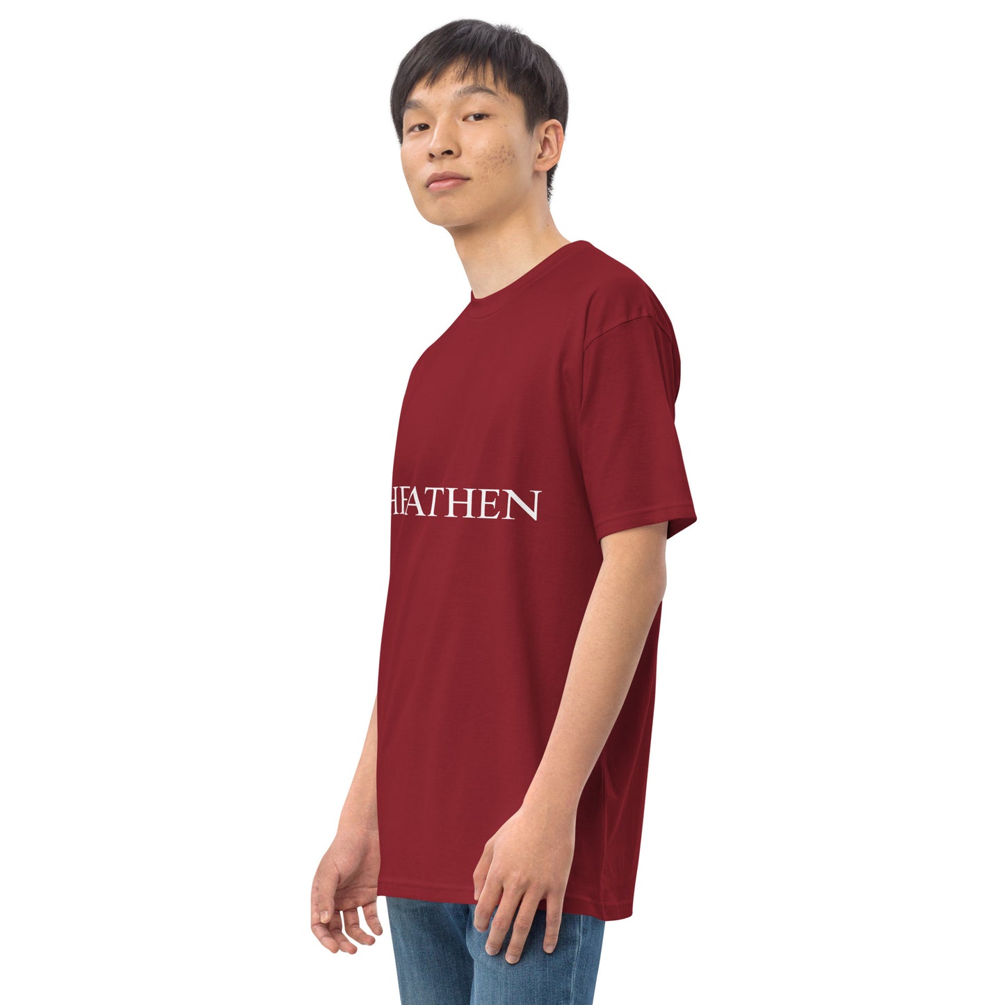 Heathen Men’s premium heavyweight tee