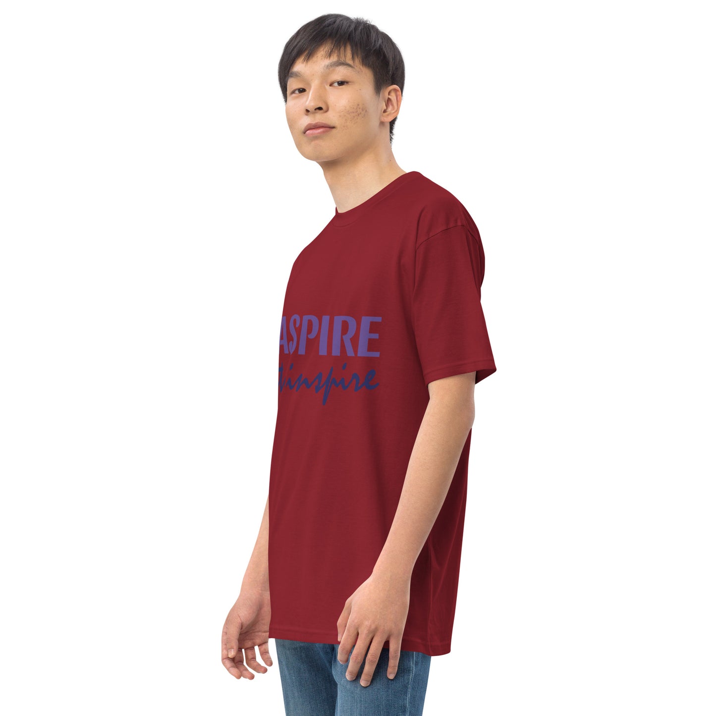 Inspire Men’s premium heavyweight tee