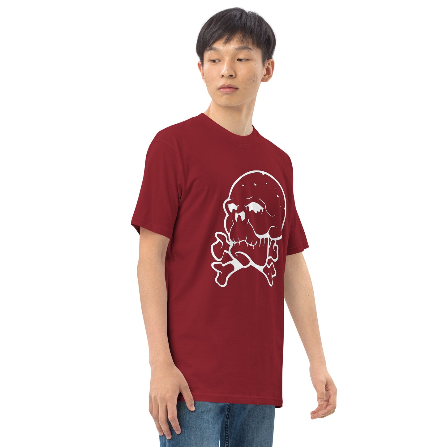 Men’s Skull & Bones premium heavyweight tee