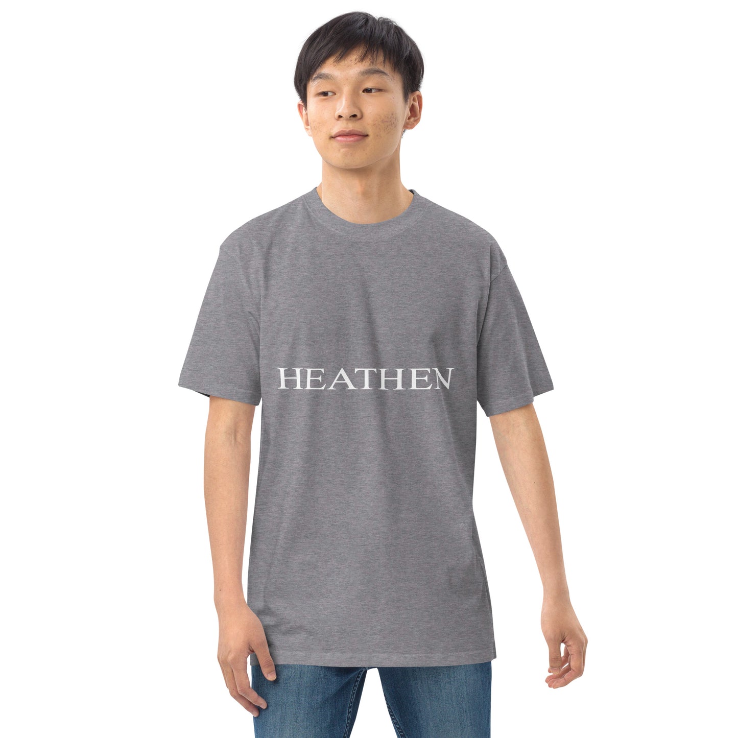 Heathen Men’s premium heavyweight tee