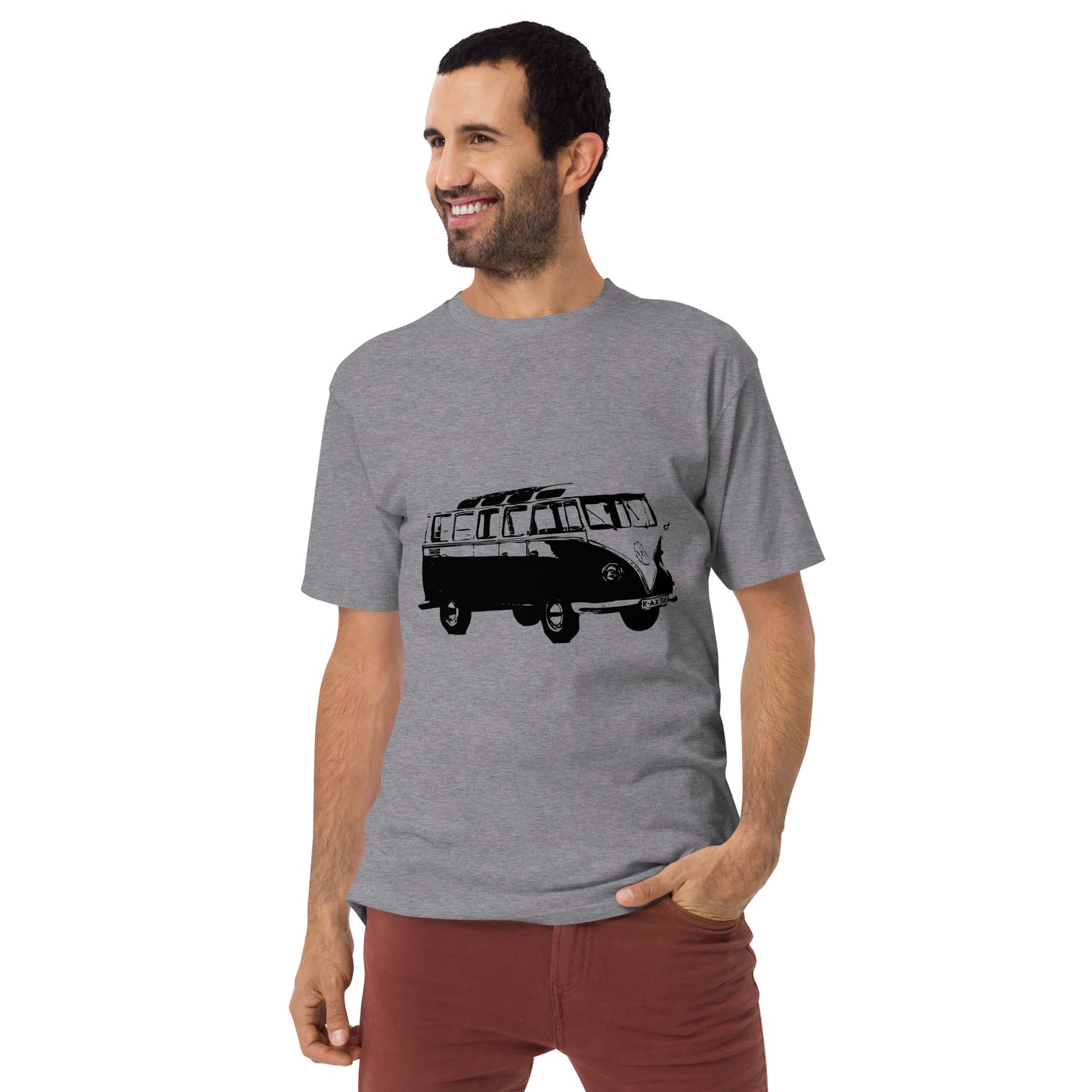 Men’s VW Bus premium heavyweight tee