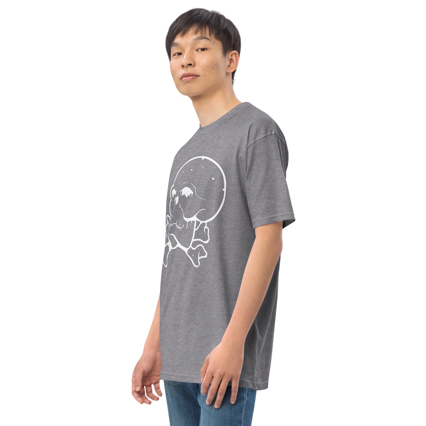 Men’s Skull & Bones premium heavyweight tee