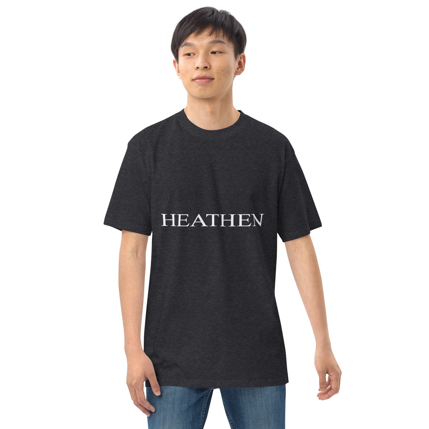 Heathen Men’s premium heavyweight tee