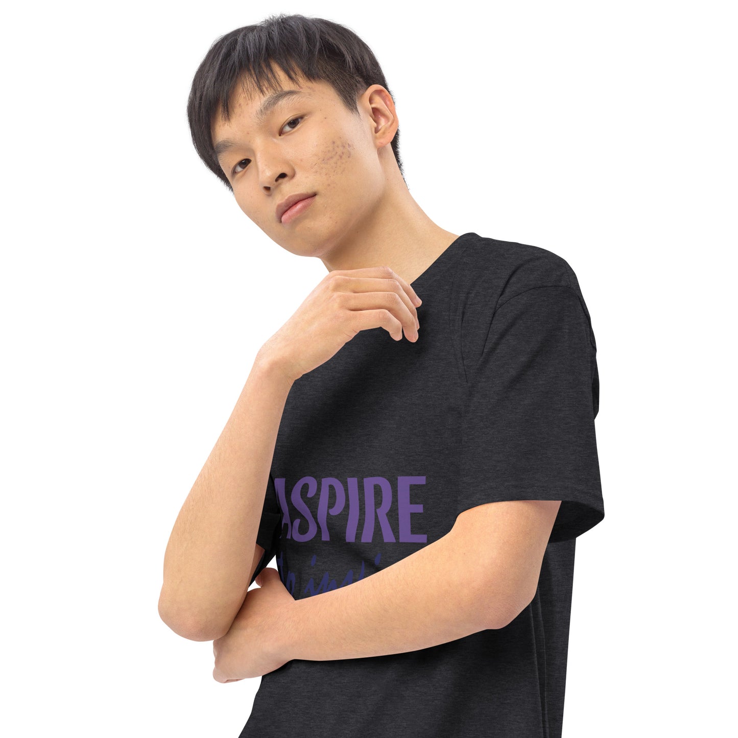 Inspire Men’s premium heavyweight tee