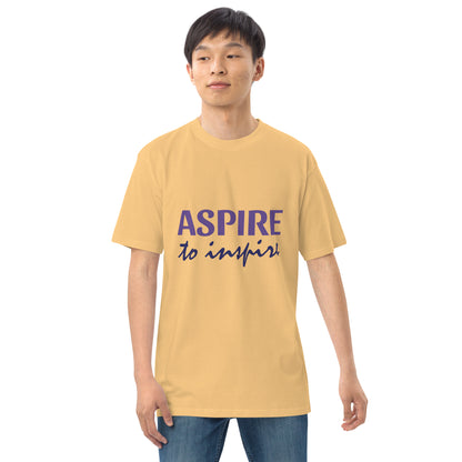 Inspire Men’s premium heavyweight tee