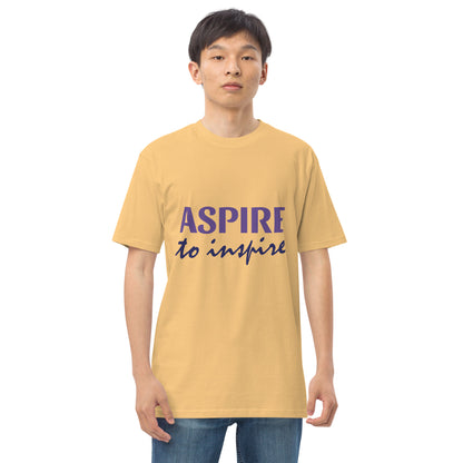 Inspire Men’s premium heavyweight tee