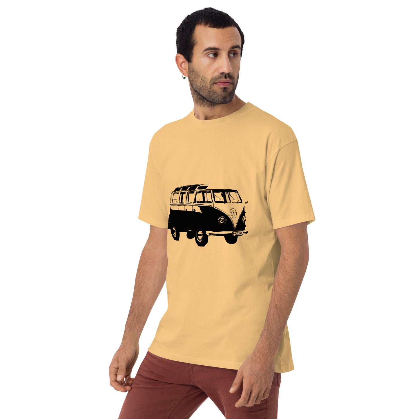 Men’s VW Bus premium heavyweight tee