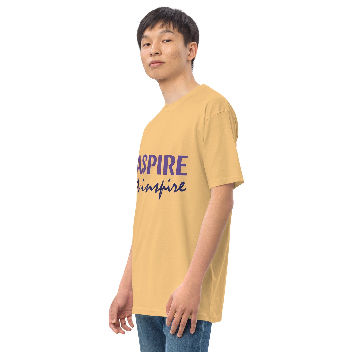 Inspire Men’s premium heavyweight tee