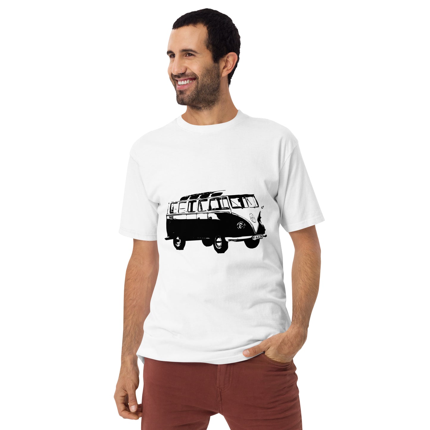 Men’s VW Bus premium heavyweight tee