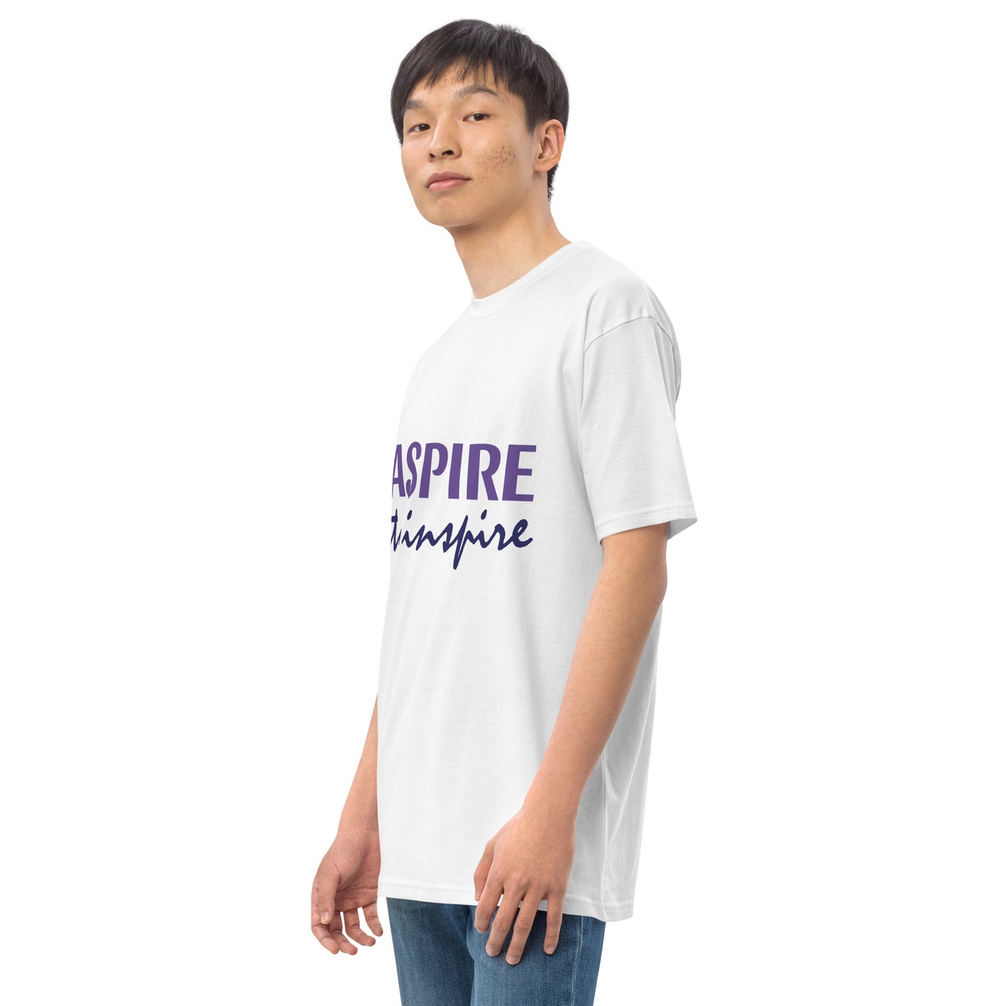 Inspire Men’s premium heavyweight tee