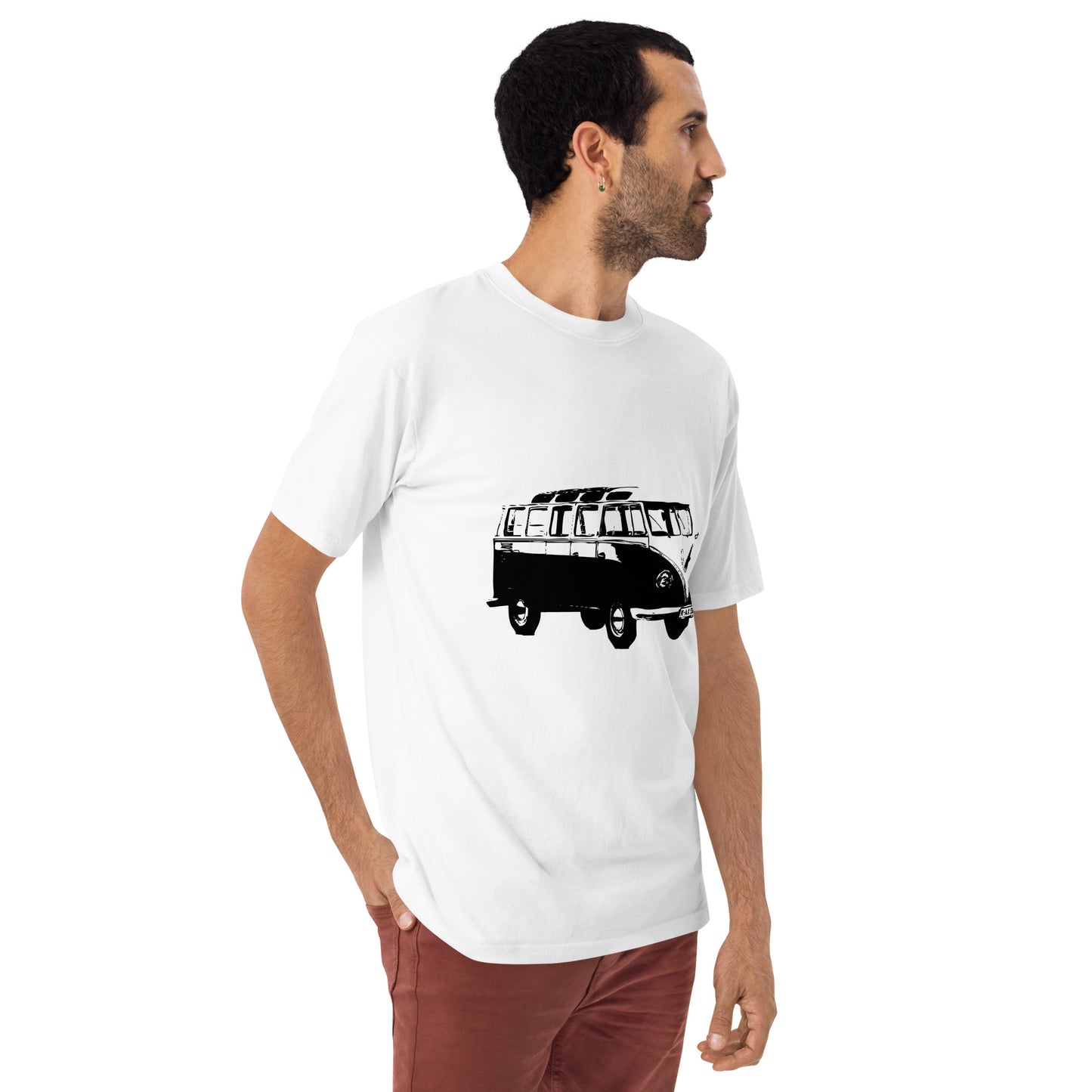 Men’s VW Bus premium heavyweight tee