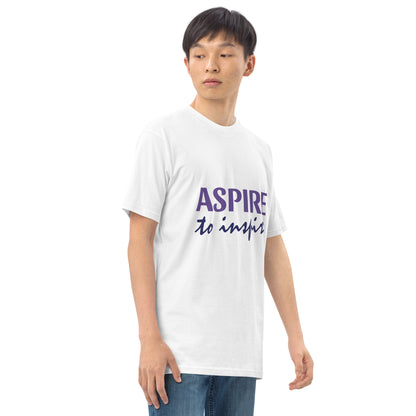 Inspire Men’s premium heavyweight tee