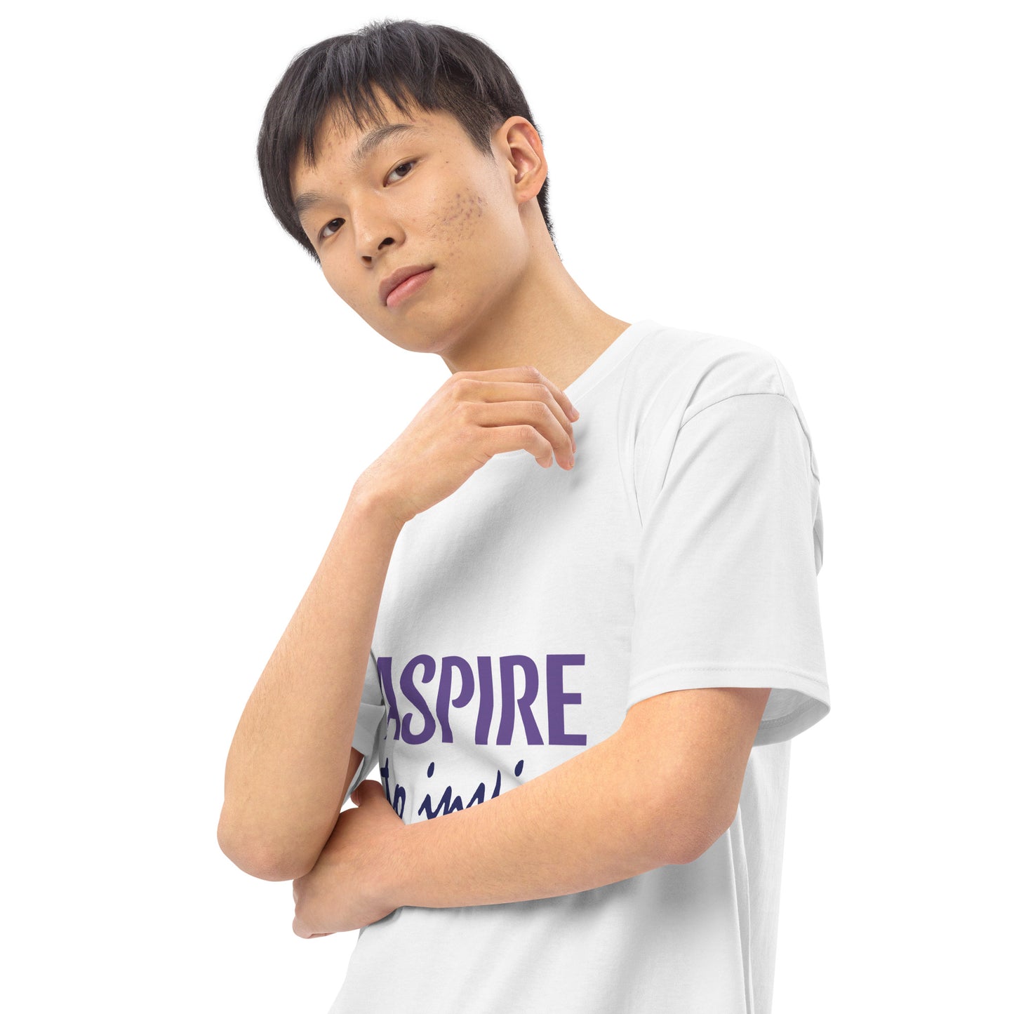 Inspire Men’s premium heavyweight tee