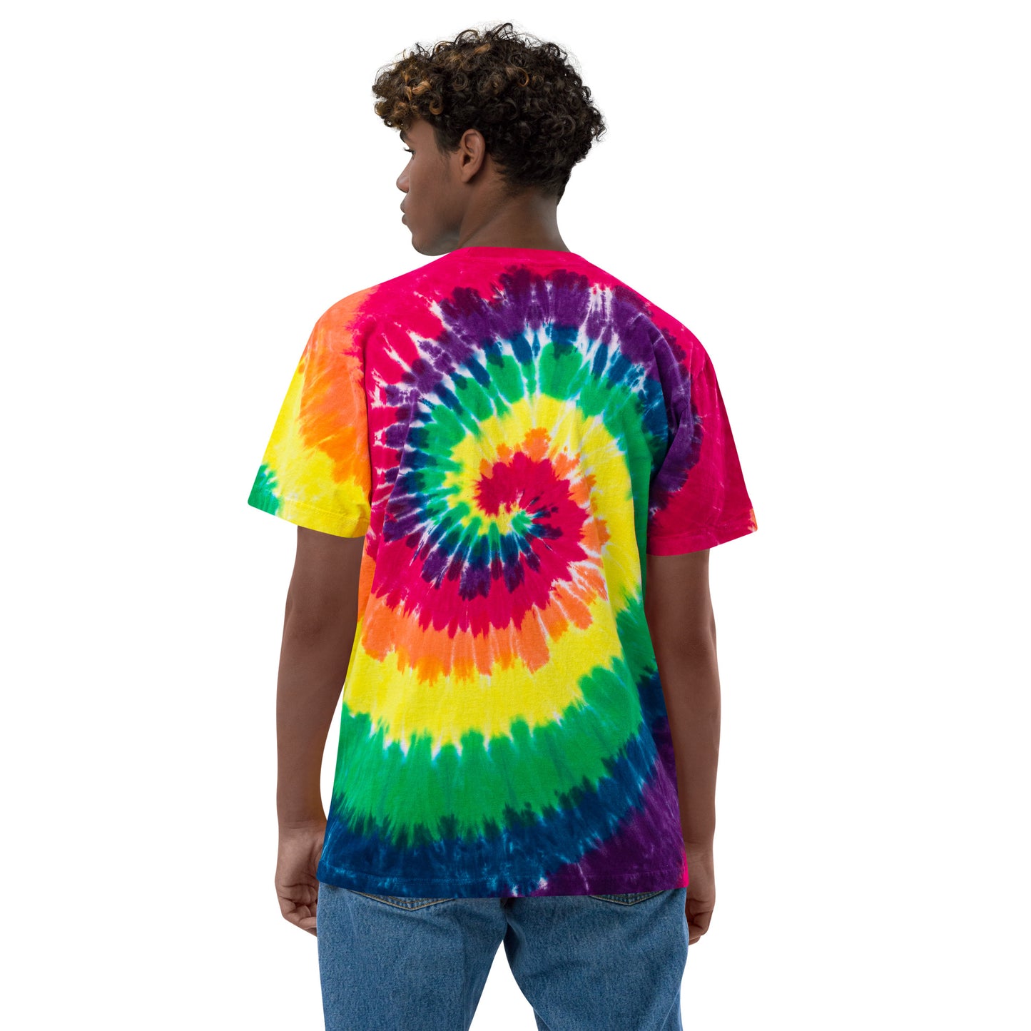 OP6 Oversized tie-dye t-shirt