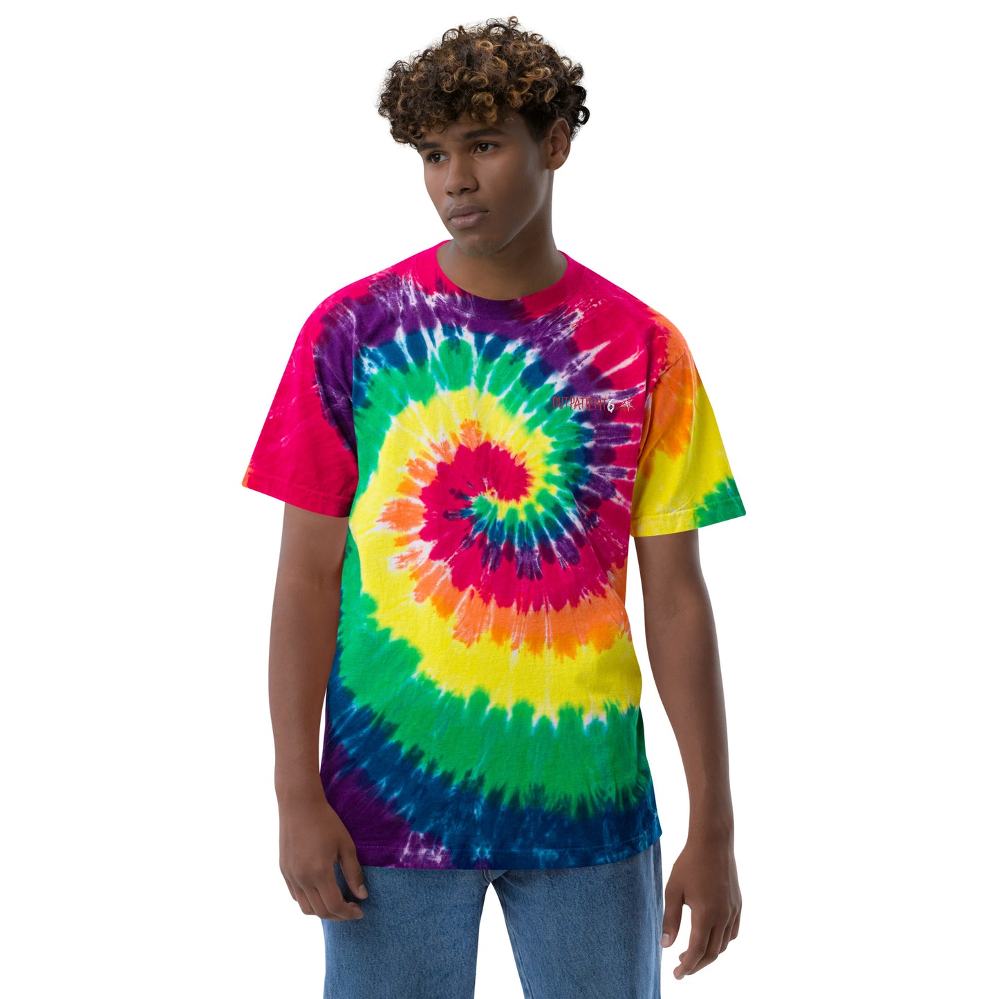 OP6 Oversized tie-dye t-shirt