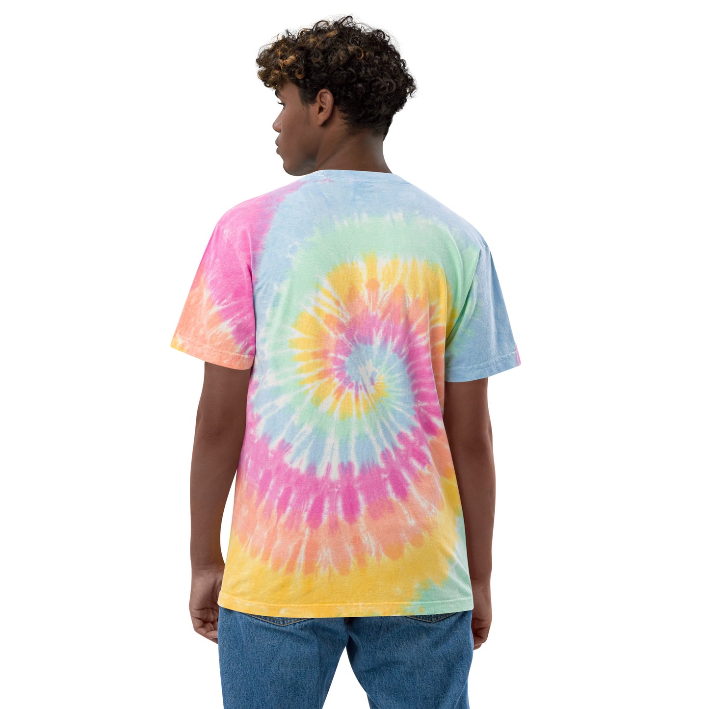 OP6 Oversized tie-dye t-shirt