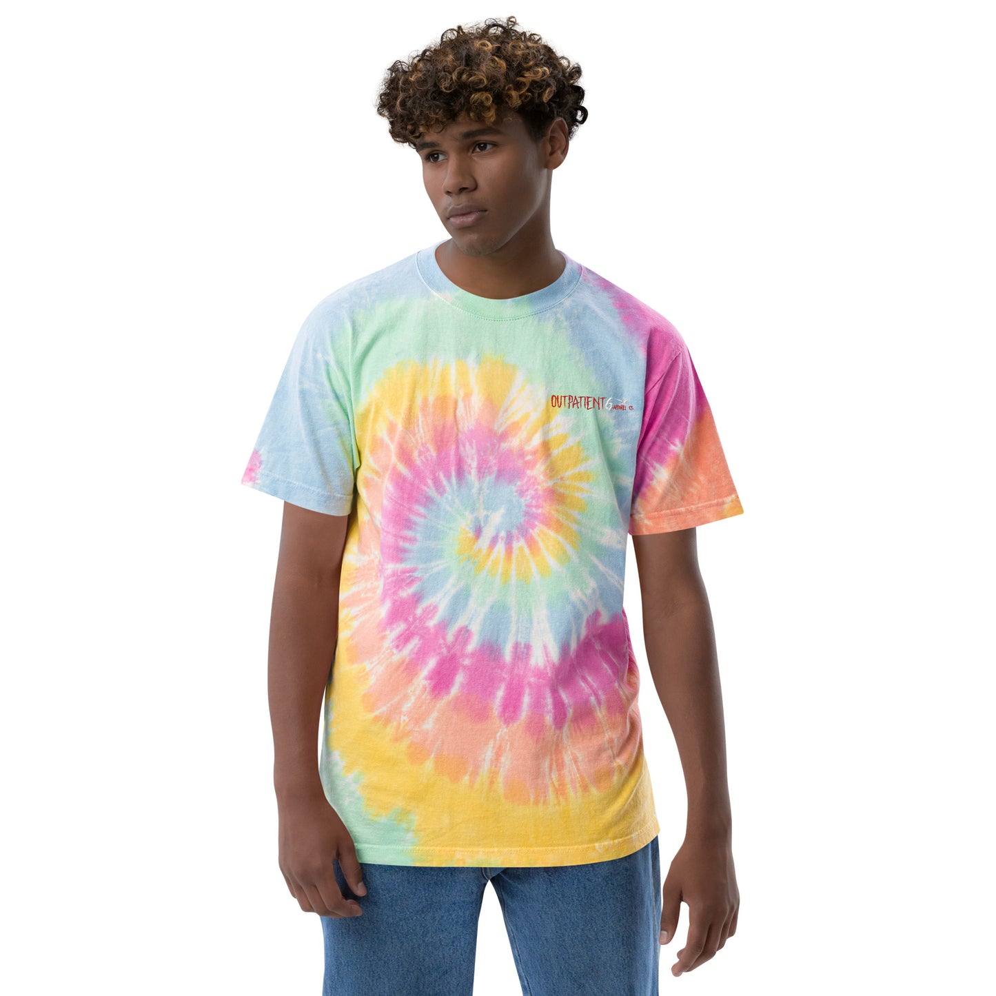 OP6 Oversized tie-dye t-shirt