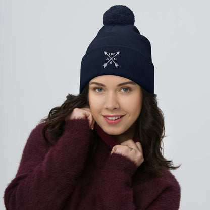 Alt Logo Pom-Pom Beanie