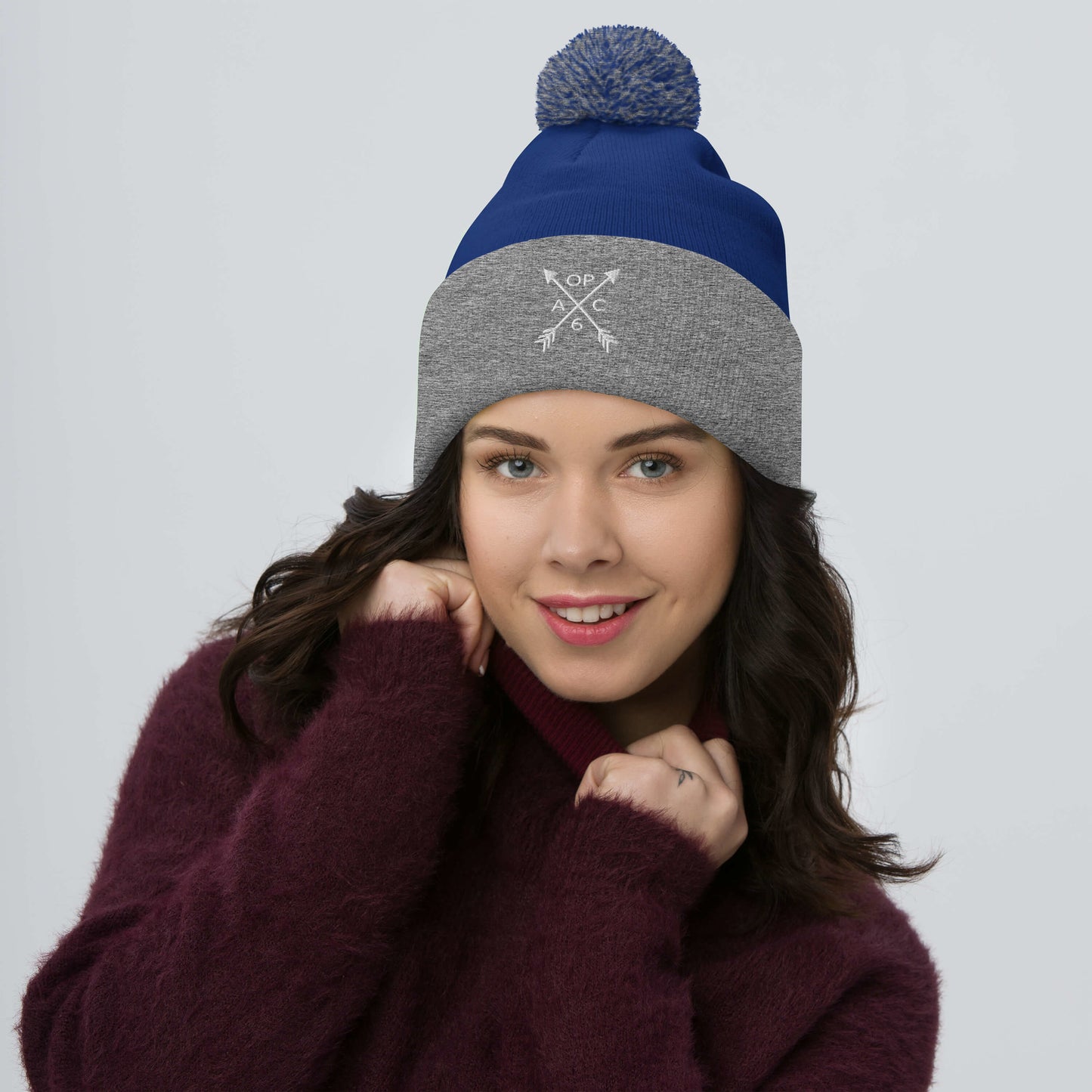 Alt Logo Pom-Pom Beanie