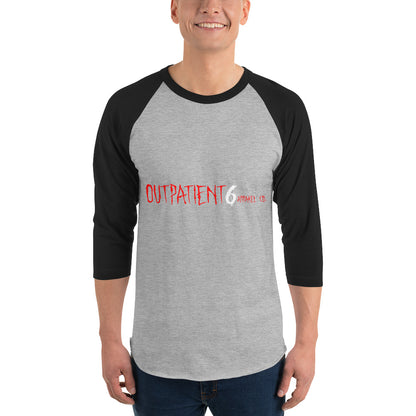 OP6 Logo 3/4 sleeve raglan shirt